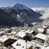 Peqeuño pueblo de Champangny en Vanoise