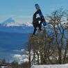 Chapelco vivió un impresionante fin de semana de Freestyle que se cerró hoy en el DC BIG AIR PRO, imagen.