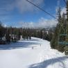 Esquiando en China Peak