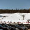 Esquiando en Eldora Mountain