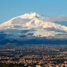 Vista del Etna desde Catania