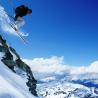 Freeride en plena acción, estación de La Plagne