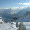 Subiendo en Telesilla en Hahnenkamm