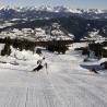 Vista de las amplias pistas de kreischberg/Murau en Estiria