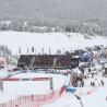 Imagen de la llegada de la copa del mundo femenina en la Molina