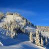 Nieve abundante en Lost Trail Powder Mountain