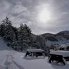 Paisaje invernal en Masella