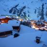 Les Arcs 1950 en el dominio esquiable de Paradiski