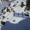 Imagen  de la sombra del mirador de la Fontfrède en Porté