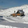 Estación de esquí de fondo en el valle del Roncal, Navarra