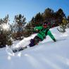 Seb Michaud probando la zona freeride de Grandvalira