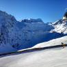 Bonita imagen del glaciar de Rettenbach