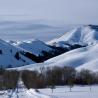 Paisaje nevado en Soldier Mountain