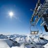 Bonita imagen del glaciar de Stubai en el Tirol austriaco