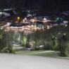 Base de la estación de esquí de Sundown Mountain Resort, en Connecticut