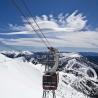 Bonita imagen del teleférico de unión entre Pal y Arinsal en Vallnord.