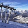 En un telesilla en Villars-Gryon