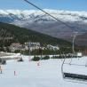 Vista de la Cerdanya desde las pistas de La Molina