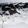 Imagen del Glaciar Hortsman, zona de esquí de verano