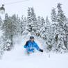 Imagen de la nevada en Whistler ne diciembre del 2012, 327 cm acumulados