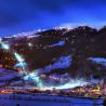 Imagen nocturna de Wildkogel-Arena en Salzburguerland