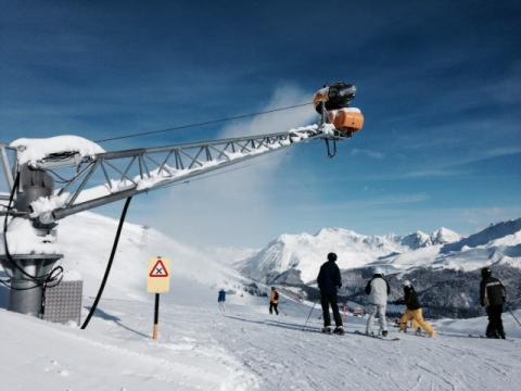 arosalenzerheide nieve artificial