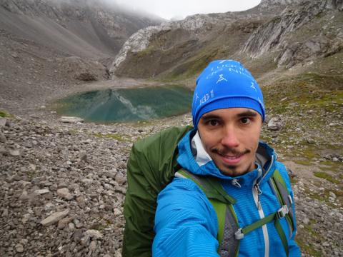 Lugares de nieve en el lago Mittlere Seewisee