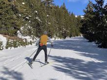 Así es la estación de esquí nórdico de Lles de Cerdanya