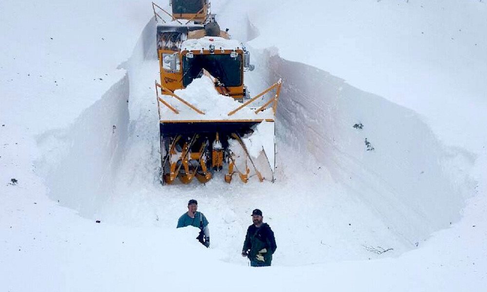 Algunas de las nevadas más copiosas jamás registradas en el mundo