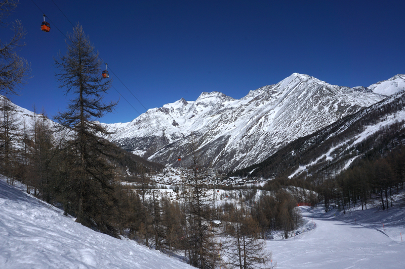 Panorámica de Saas Fee