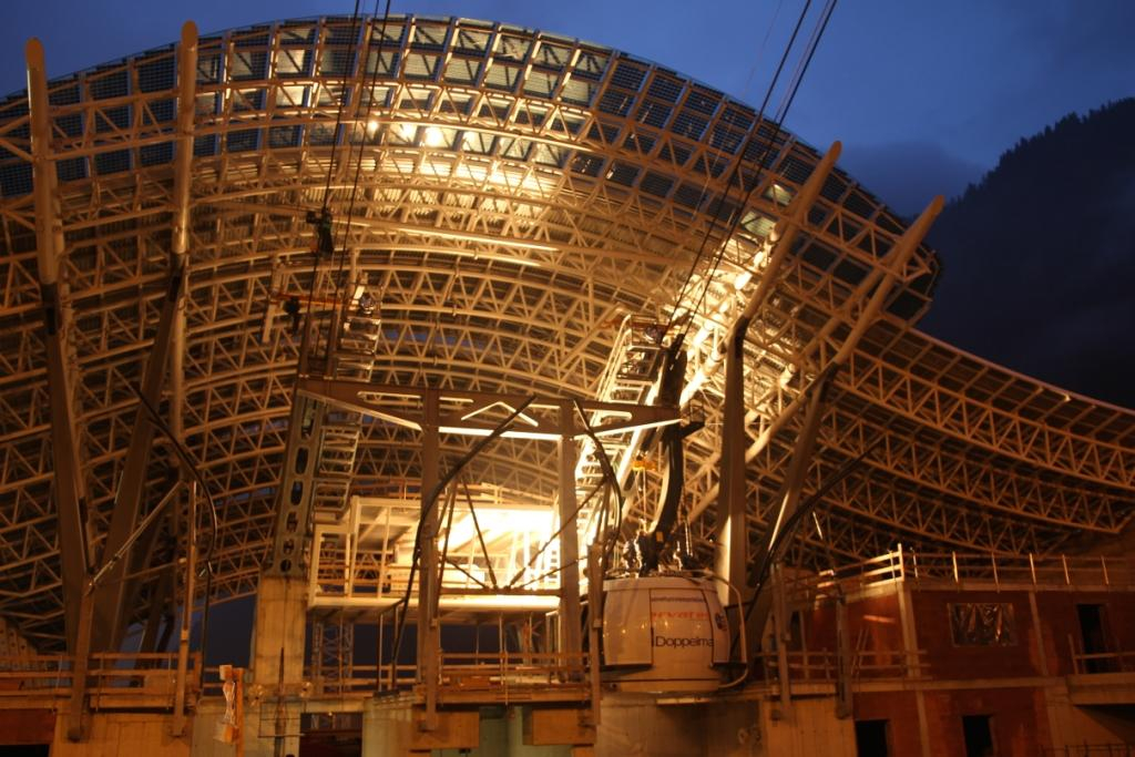 obras en el teleférico