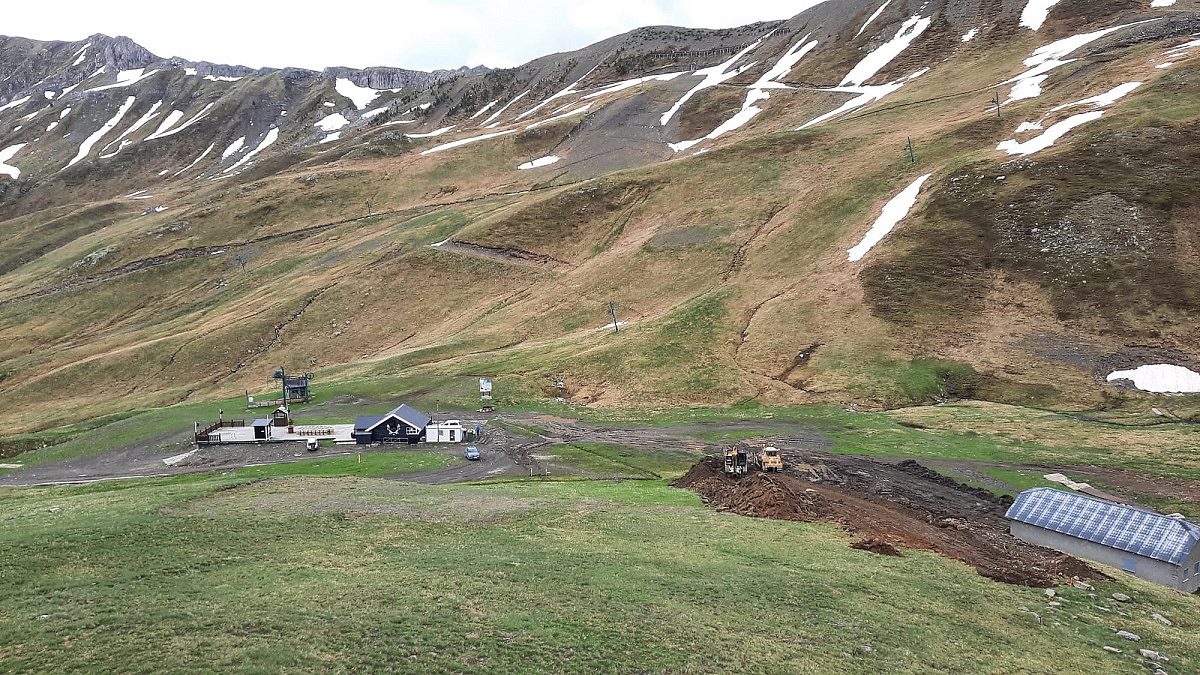 Aramón reactiva las inversiones con el inicio de las obras del nuevo telesilla de Formigal