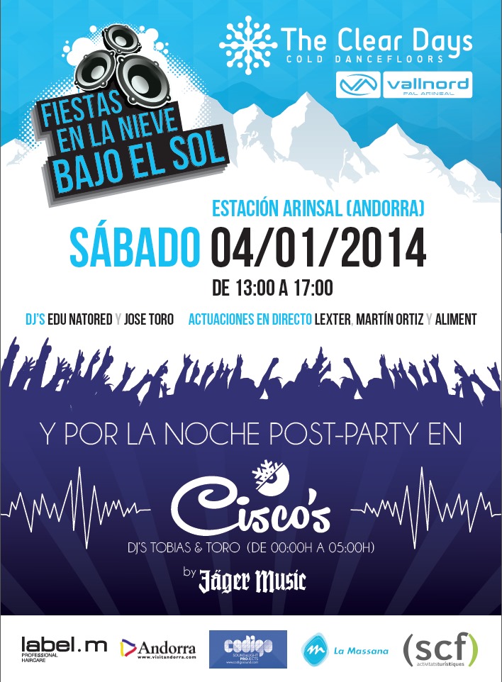 Llega la primera fiesta Vallnord The Clear Days