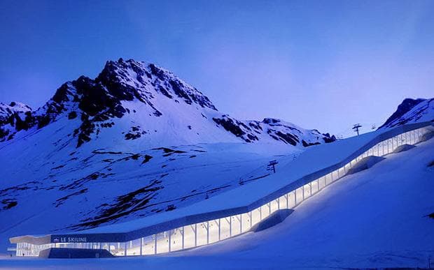 Tignes abrirá la primera pista indoor de Los Alpes en plena montaña