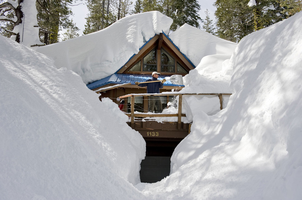 Nevadas récord en california