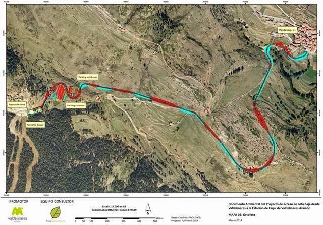 Se inician las obras de la nueva carretera a Aramón Valdelinares