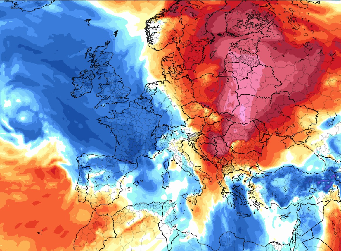 Previsión Meteo: Se va el anticiclón y llegan las nevadas. Próxima semana festival en cotas bajas