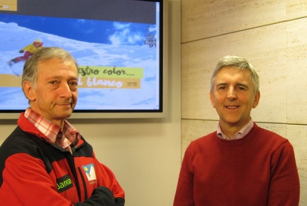 Rodriguez Osés y Gonzalo Morrás, responsables de Valdezcaray (La Rioja)