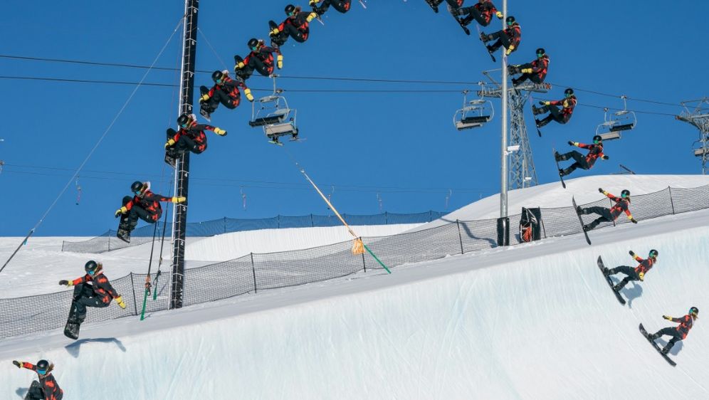 Valentino Guseli llega al cielo y con 7,3m bate el récord de halfpipe de Shaun White