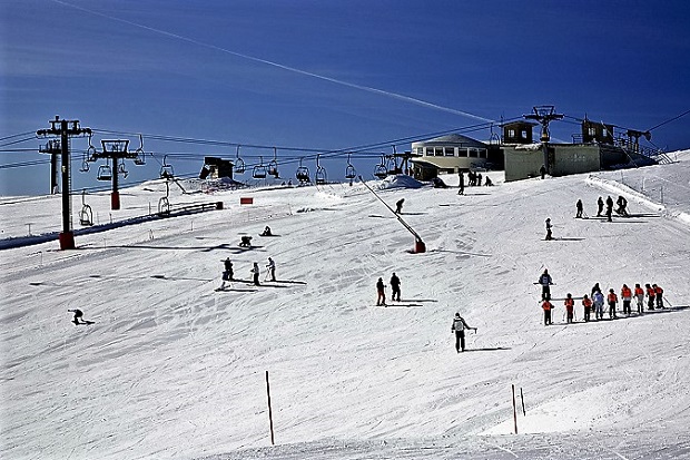 Cima del Cueto Negro, arribada del mítico telesilla Foto: asturcentral.es