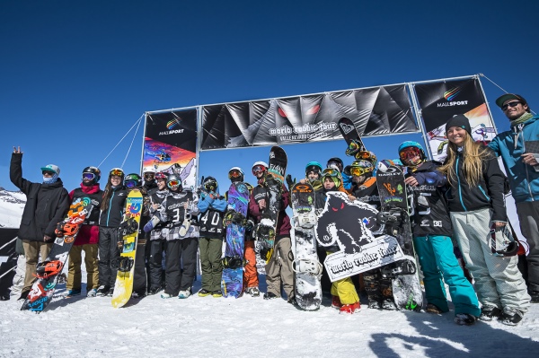 Chandler Hunt (Hombres) y Miyabi (Mujeres) volaron más alto que todos y se quedaron con el South America Rookie Snow Fest DC Quiksilver