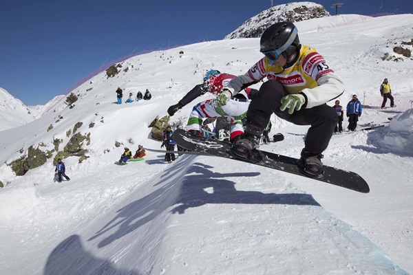 Vallnord prepara un veloz circuito con módulos espectaculares para la Copa del Mundo de SBX