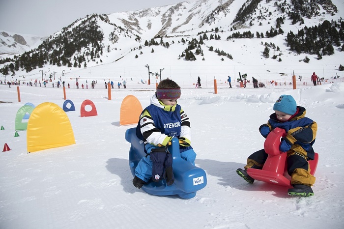 Jardín de Nieve en Vallter 2000