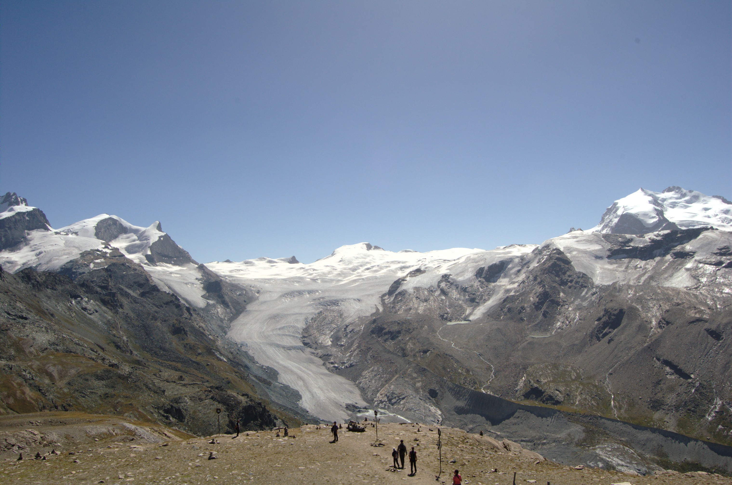 Findelgletscher cerca del Matterhorn