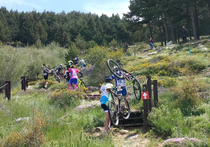 Francisco Villaescusa, vencedor de la II Vertical Bike 8h Non Stop de Sierra Nevada