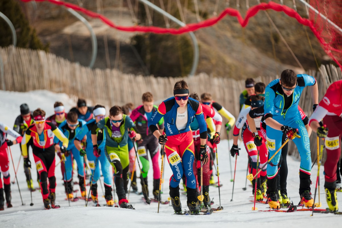 Así ha sido la espectacular Vertical Race de los Campeonatos del Mundo Comapedrosa/Andorra