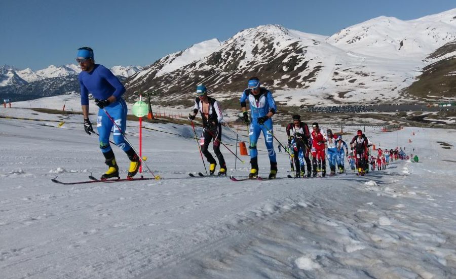 La disputa del Kilómetro Vertical en el Arán cerró el telón de la Copa del Mundo de Skimo