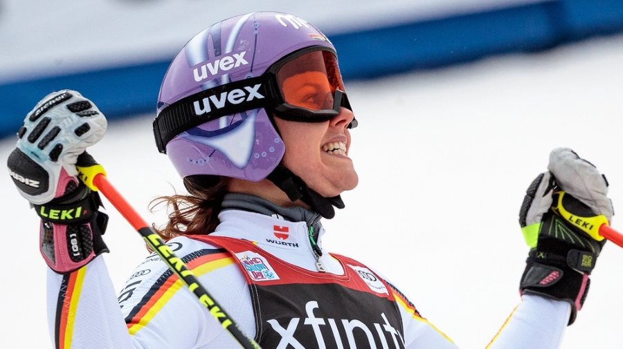 Viktoria Rebensburg se impuso a Mikaela Shiffrin en el GS disputado en Killington