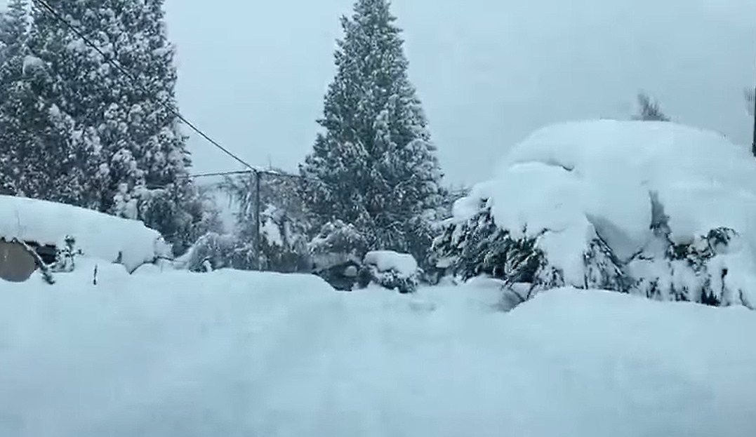 Imágenes la gran nevada en Cerro Catedral (Bariloche)