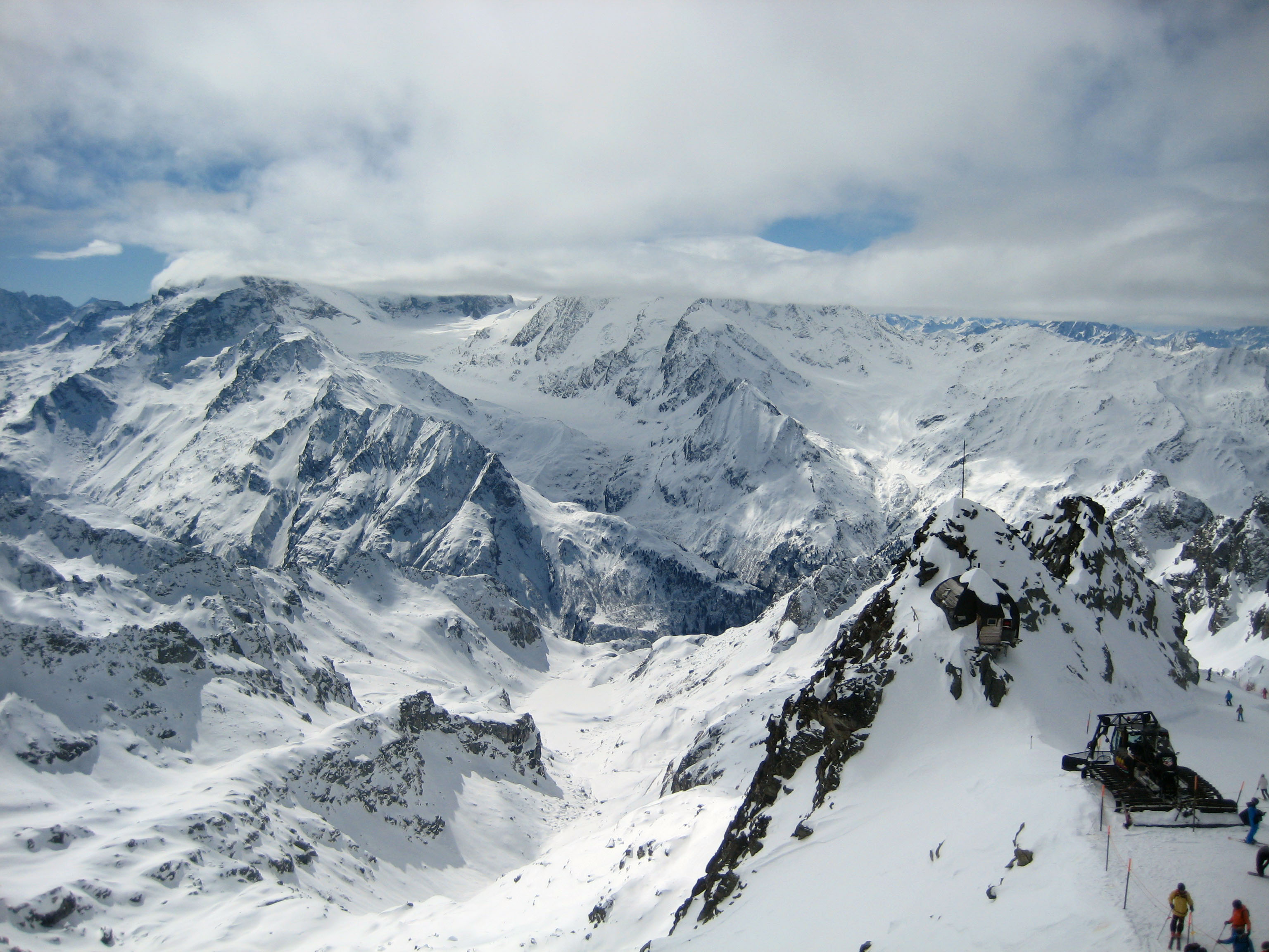 Mont Blanc desde Mont Fort